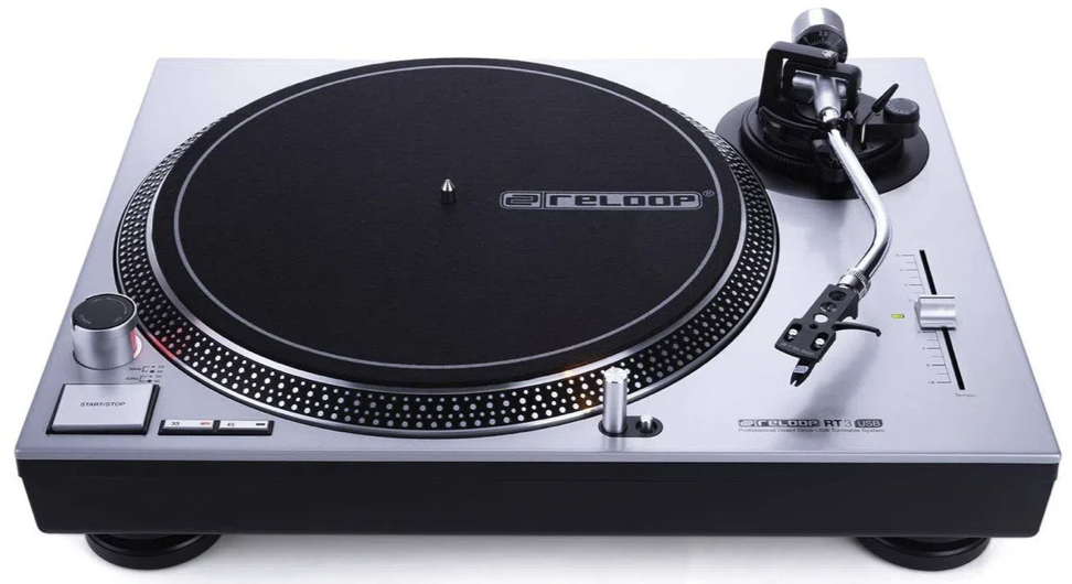 Tornamesa Reloop RT-3 color gris - Imagen 2