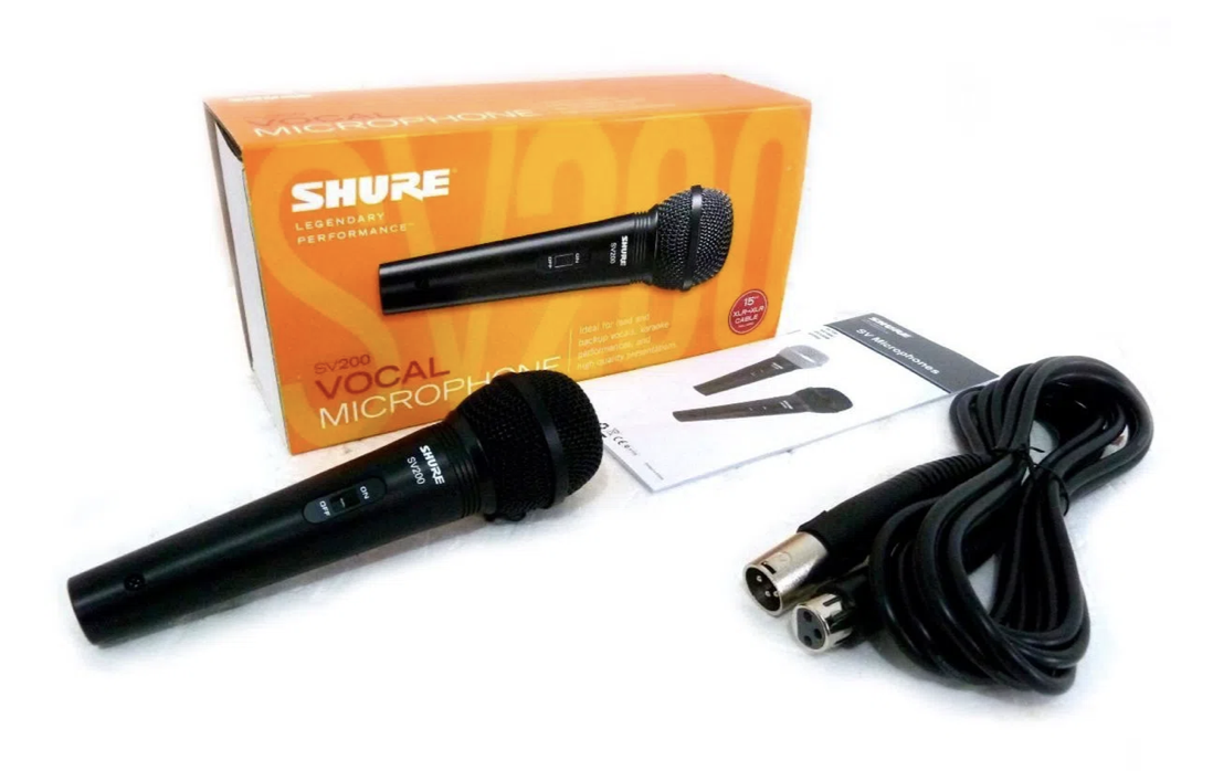 Microfono Dinamico SHURE SV200 - Imagen 3