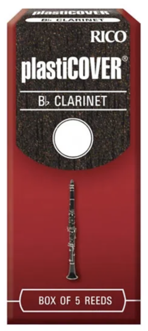 Cañas para Clarinete Bb Daddario RICO PLASTICOVER 3,5'' RRP05BCL350, 5 un. - Imagen 2