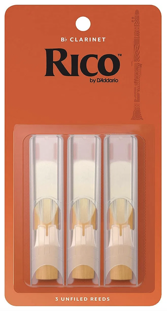 Canas para Clarinete Bb Daddario RICO RDA0325 2,5'', 3 un. - Imagen 2