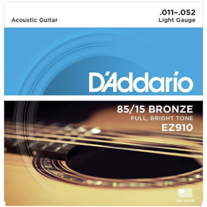 Cuerdas Para Guitarra Folk DADDARIO EZ910 11-52