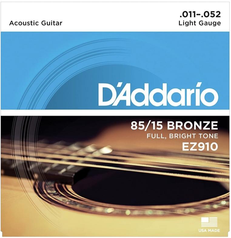 Cuerdas Para Guitarra Folk DADDARIO EZ910 11-52