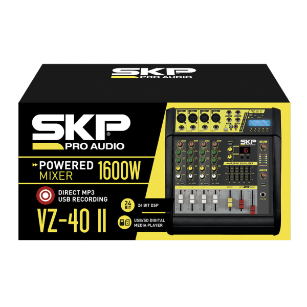 Consola de Sonido Potenciada SKP VZ-40 II - Imagen 4