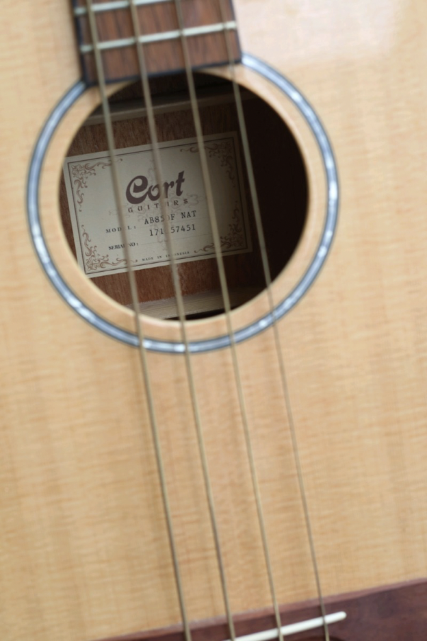 Bajo Electroacústico Cort AB850F-NAT Natural Series - Imagen 3