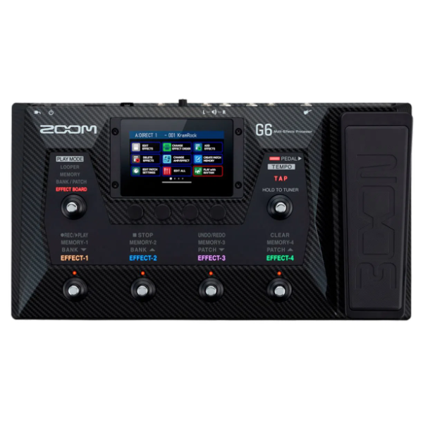 Pedalera Multiefecto Zoom G6
