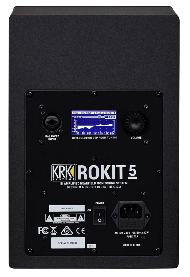 Monitor De Estudio Activo 5'', 4ª Generación KRK ROKIT RP5G4, Negro - Imagen 3