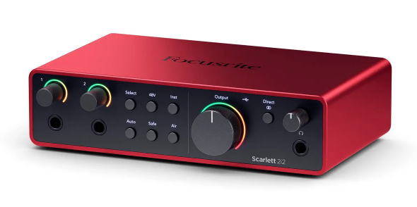 Interfaz de Audio 4TA Generación Focusrite Scarlett 2i2 - Imagen 2