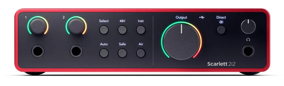 Interfaz de Audio 4TA Generación Focusrite Scarlett 2i2 - Imagen 3