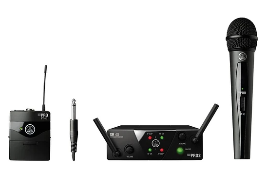 Micrófono Inalámbrico AKG WMS40 DUAL MIXED SET - Imagen 5