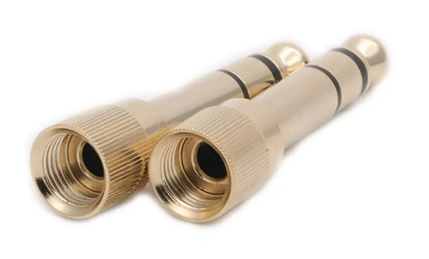 Adaptador atornillable Plug 6.5 Macho - 3.5 Hembra (PAR) Liria P1018 - Imagen 2