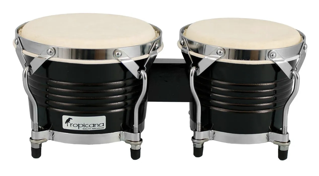 Bongó 6.5'' 7.5'' Tropicana ZHB-105B BK - Negro