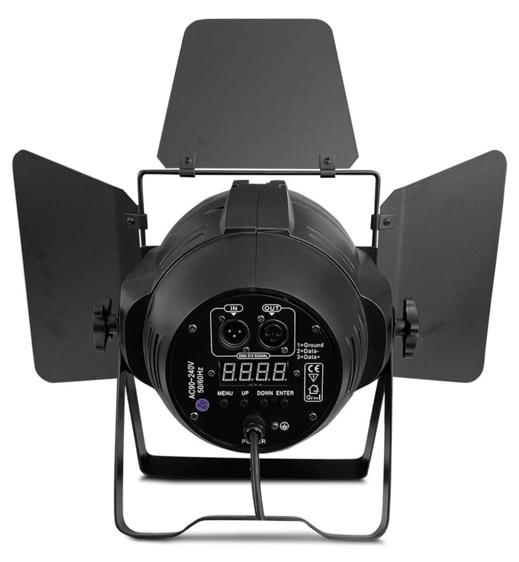 Cob Led 200W Calido-Frio incluye Barndoor SHOWLIGHT SLT111 - Imagen 4