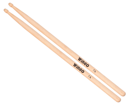 Par de Baquetas de Madera WINGO 7A