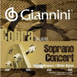 Cuerdas para Ukelele Soprano/Concierto Giannini COBRA UKELELE