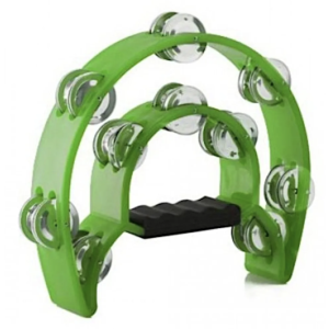 Pandero medialuna color verde Baldassare PTWJ220G (GR)