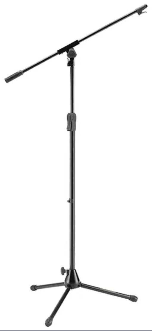 Atril de micrófono Hercules MS631B con boom - Imagen 2