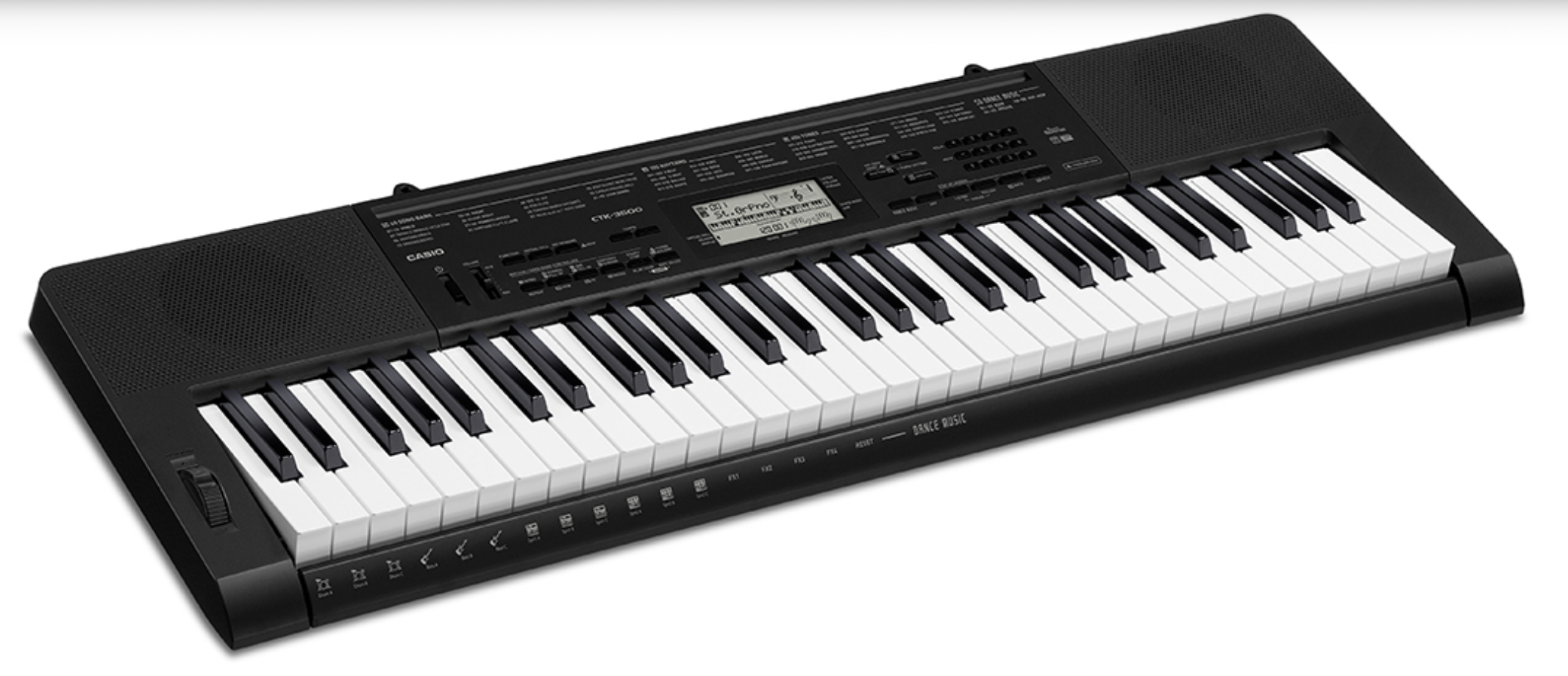 Teclado 61 Teclas Con Transformador Original Casio CTK-3500 - Imagen 3