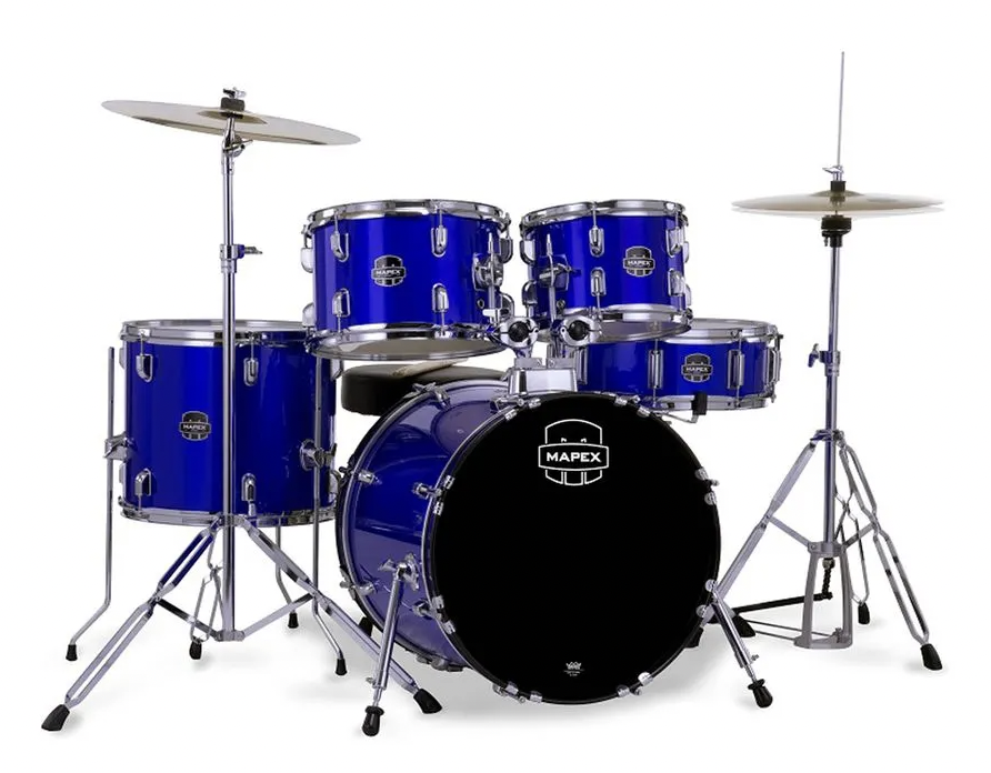 Batería Acústica Mapex Serie Comet CM5295FTC - Indigo Blue