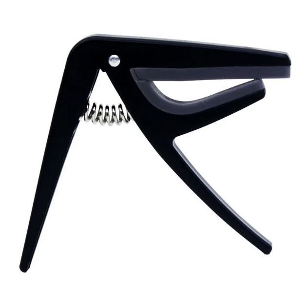 Cejillo Metálico para Ukelele, Negro