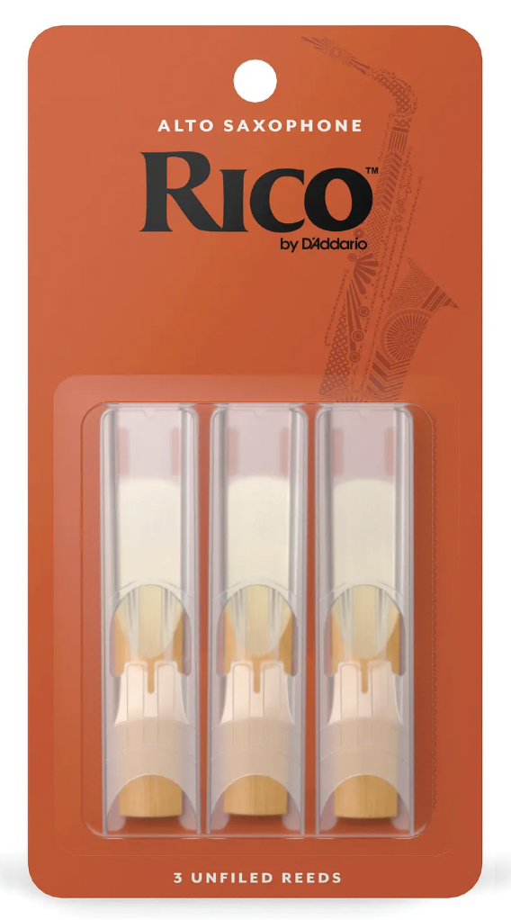 Cañas Saxo Alto 3.0 pack 3 Daddario Rico RJA0330