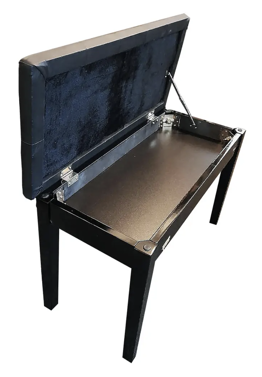 Black Silla Para Piano Apextone Bk Ap-5101 - Imagen 3