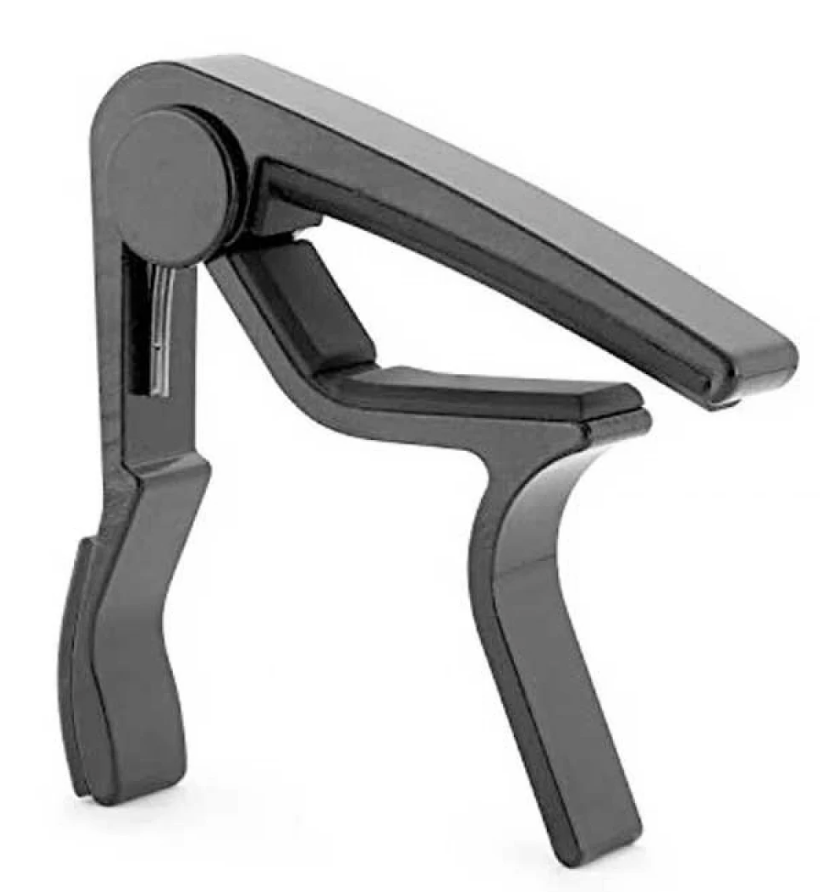 Cejillo Guitarra Cuerdas Metalicas color negro PALMER PGC250A