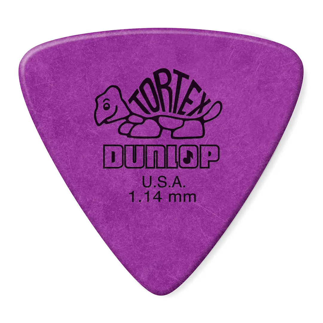 Uñetas Triangulares 1.14mm Pack 6un Dunlop Tortex 431