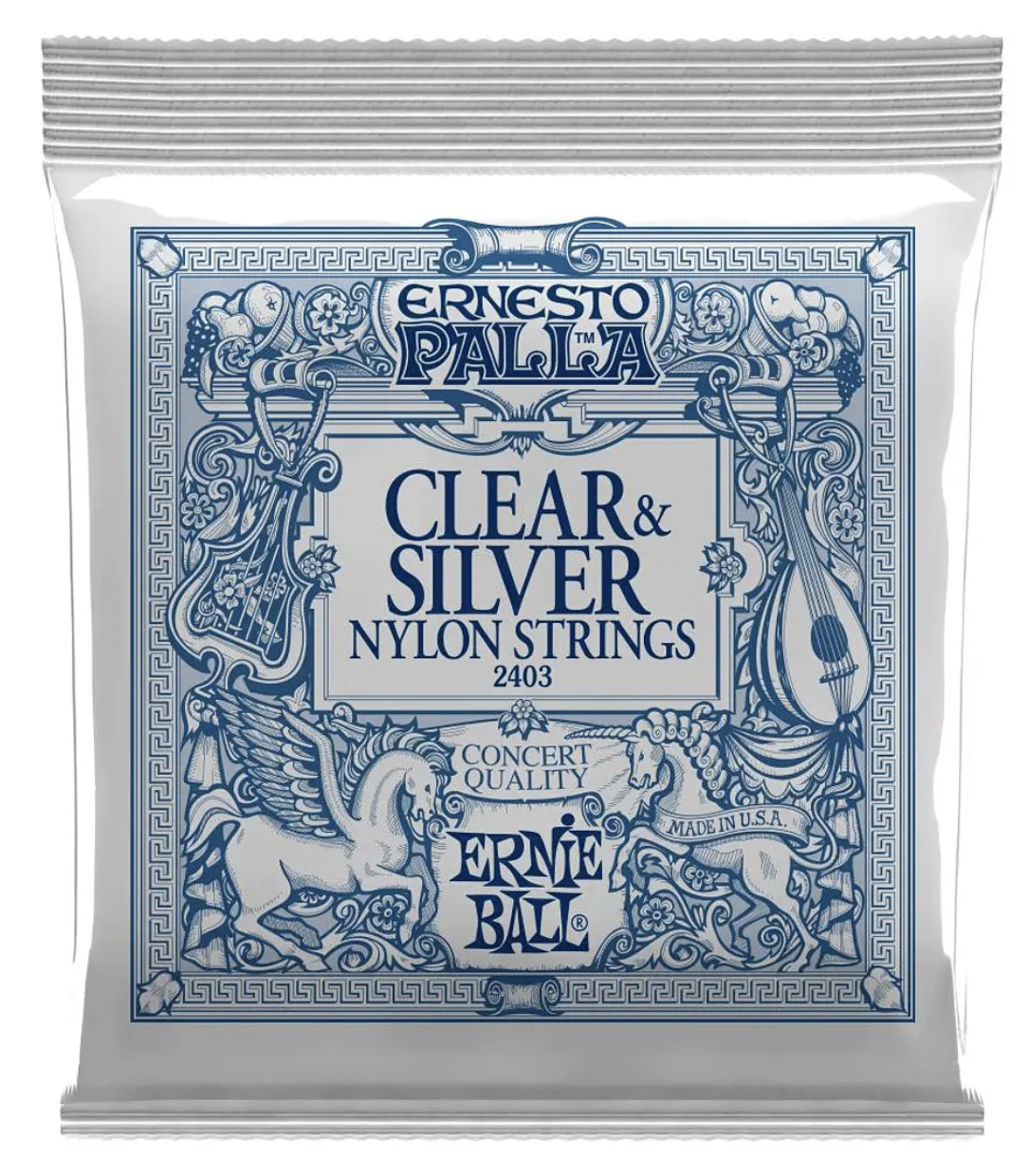 Cuerdas Guitarra Clásica Ernie Ball Ernesto Palla 2403