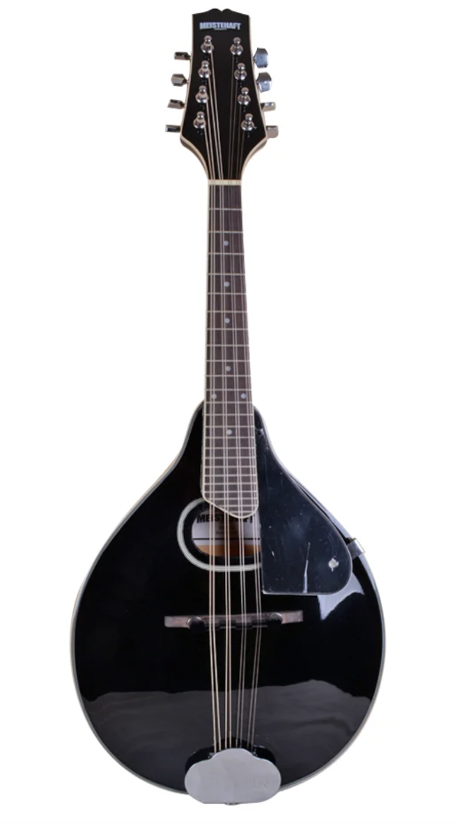 Mandolina Acústica negra 8 cuerdas Meistehaft Bach
