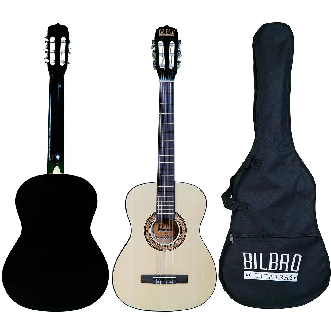 Guitarra Clásica 3/4 Bilbao BIL-34-NT + Funda