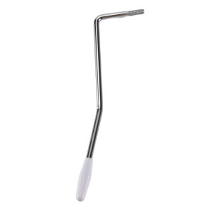 Palanca Trémolo Guitarra Eléctrica Plateado Punta Blanca 5mm