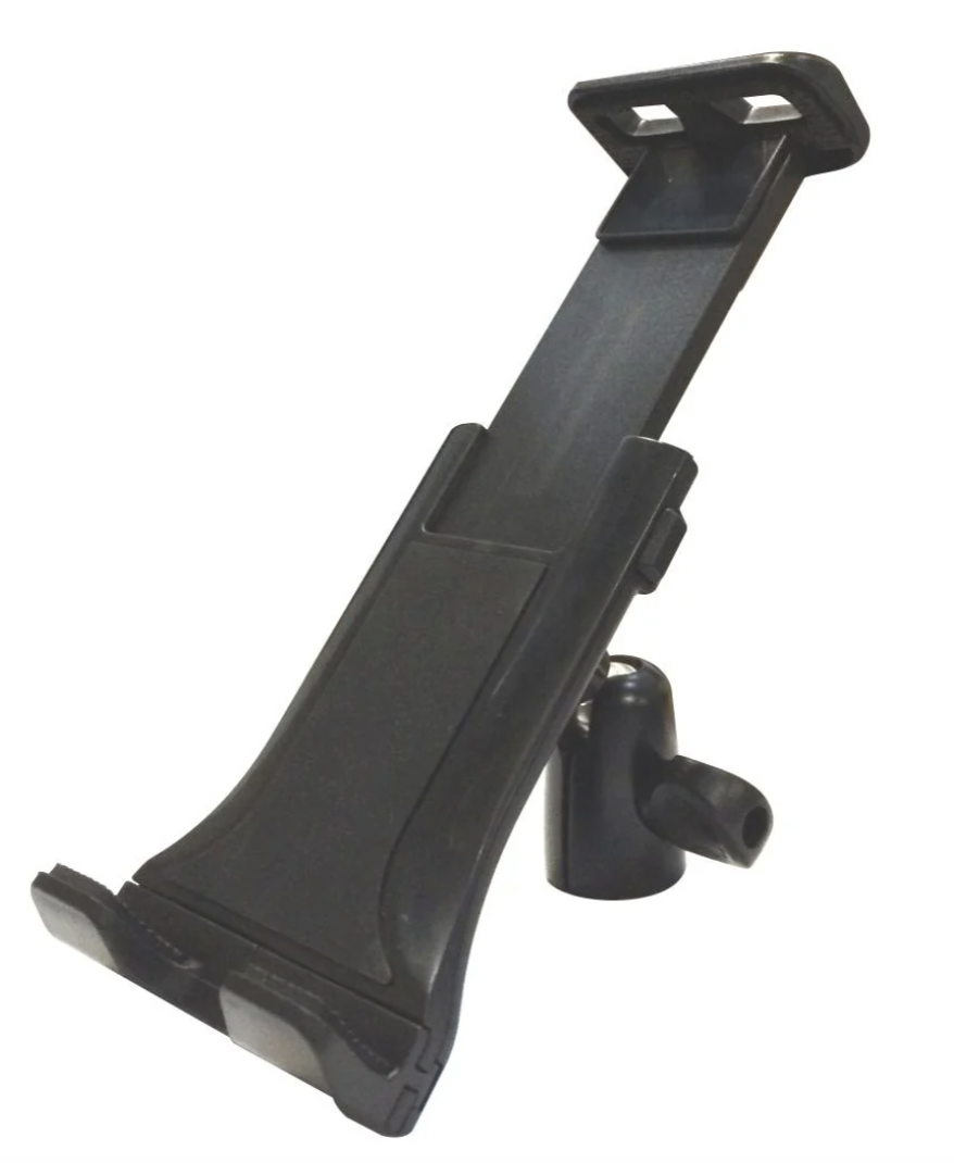 Soporte smartphone o tablet a atril Micrófono Accuracy Pro Audio iPAD-A