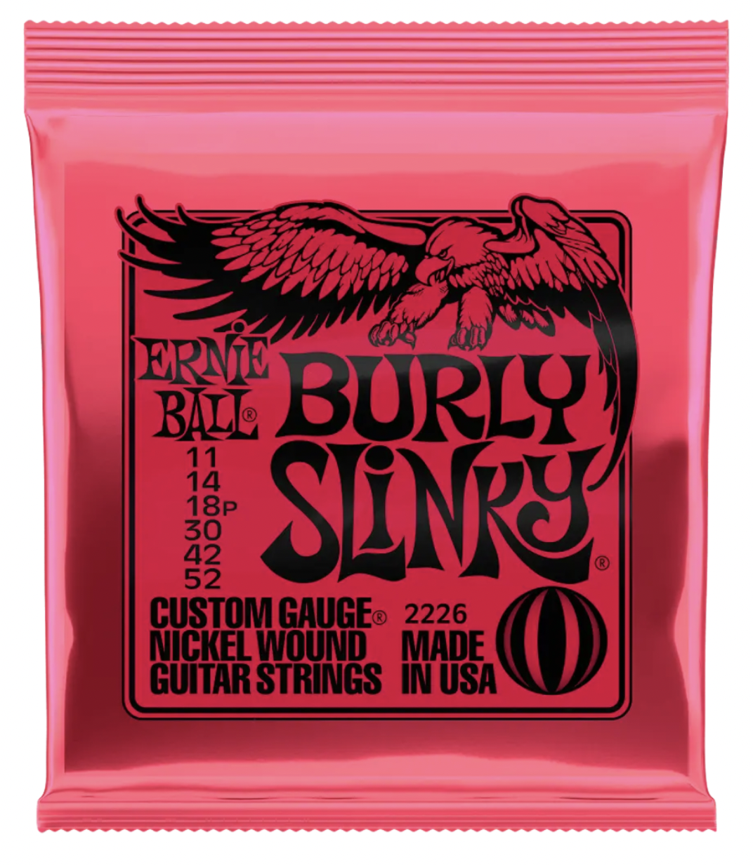 Set de cuerdas Ernie Ball Burly Slinky 11 – 52