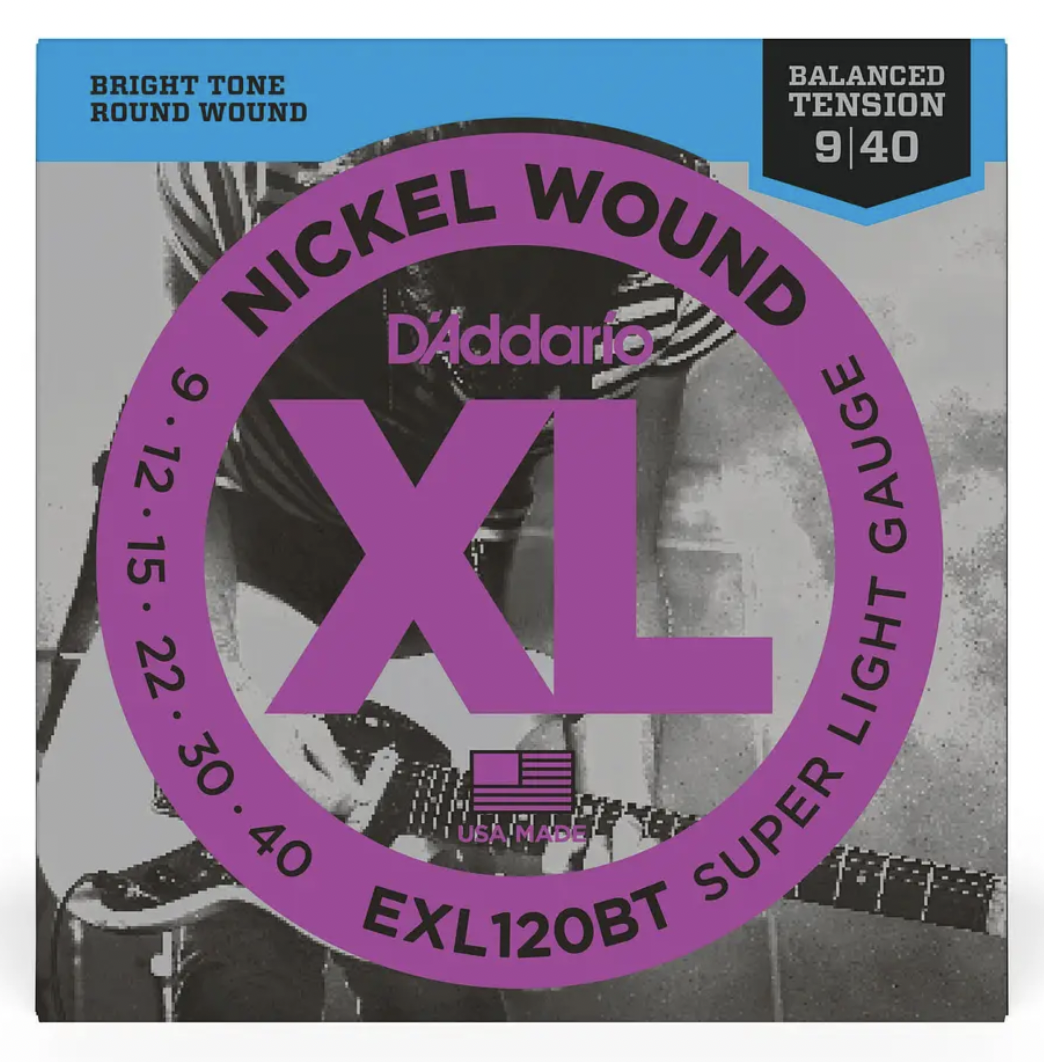 Set Cuerdas Guitarra Eléctrica 09-40 EXL120BT Daddario - Imagen 2