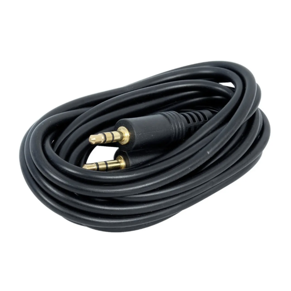 Cable Auxiliar Mini Plug De 3 Metros Macrotel MA-3110