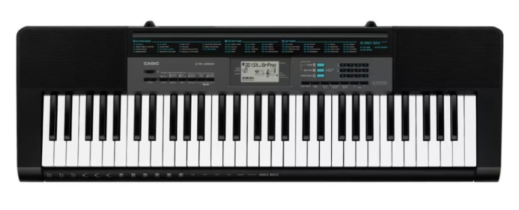 Teclado 61 teclas Casio CTK-2550K2