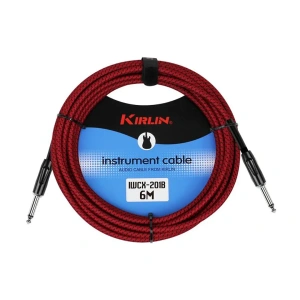 Cable Instrumento Kirlin Rojo 6mts Iwcx-201B-6R