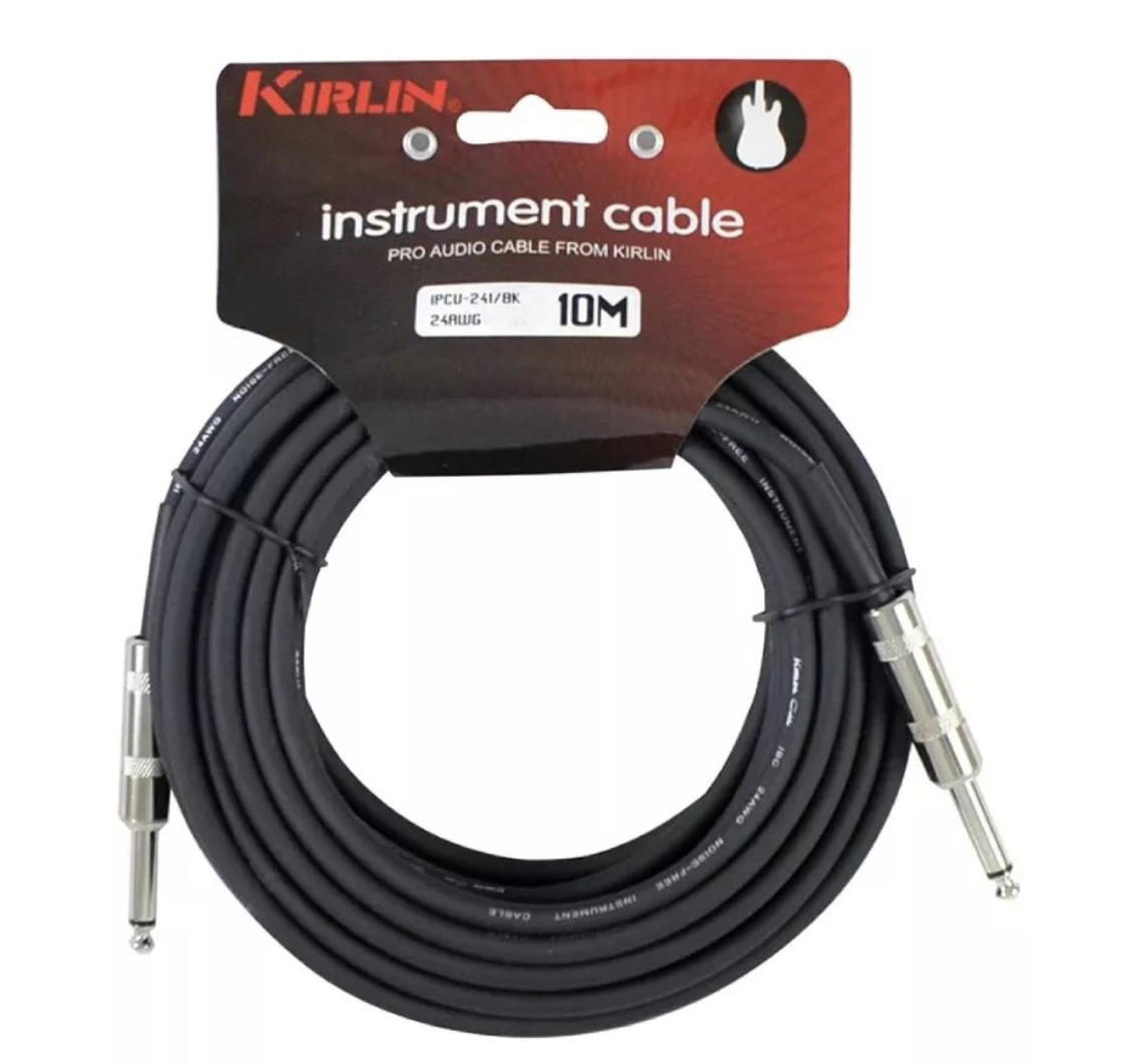 Cable De Instrumento Kirlin 10 Metros Ipcv-241-10 - Imagen 2