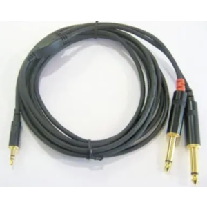 Rean Cable NRA-140-0170-015 Cable mini plug stereo-2plug 1.5mt