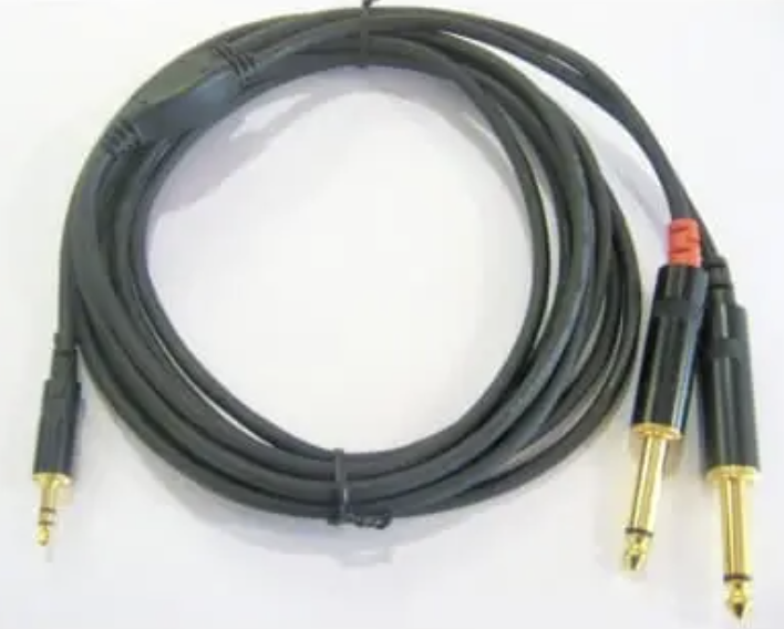 Rean Cable NRA-140-0170-015 Cable mini plug stereo-2plug 1.5mt