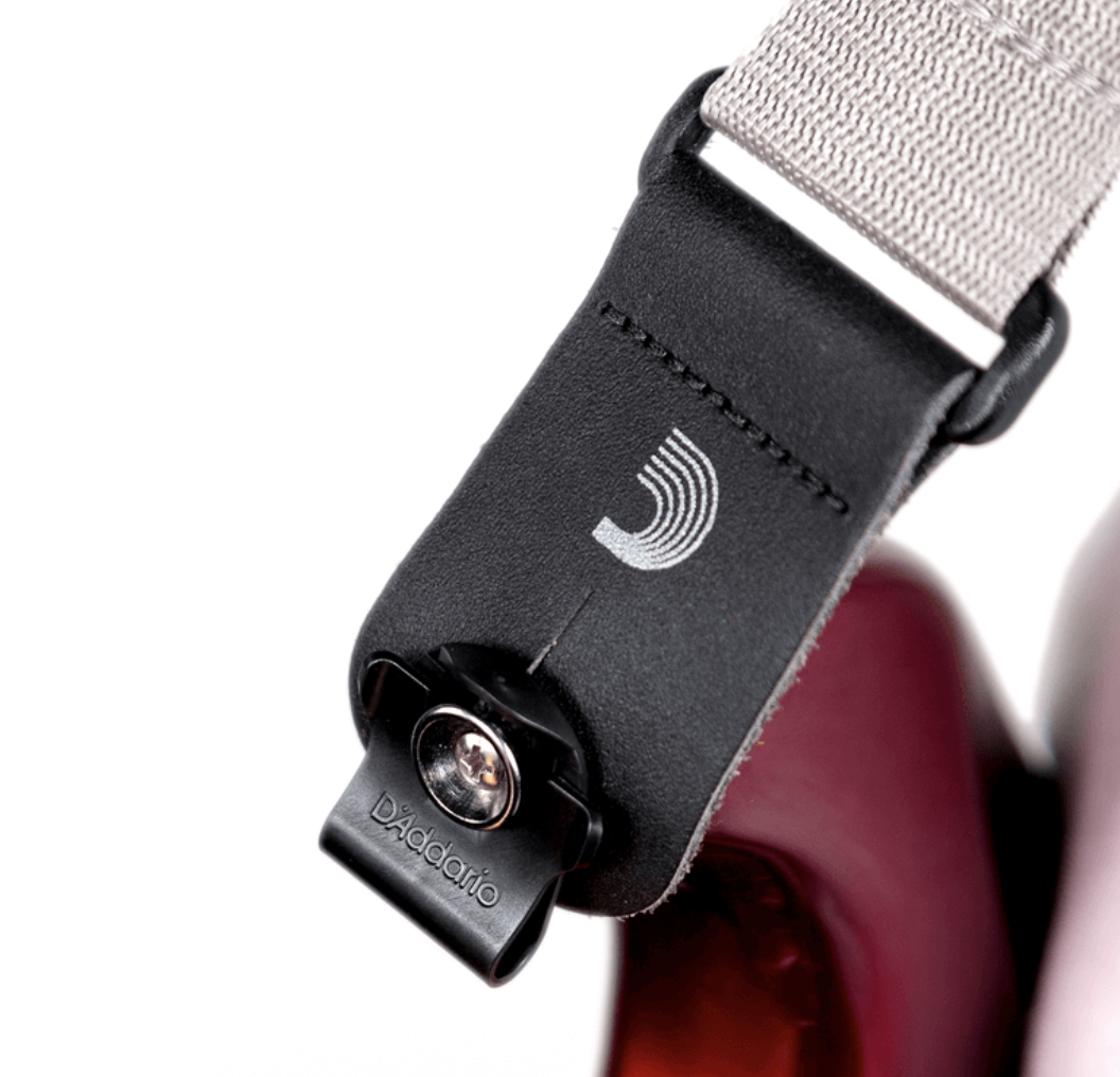 Daddario PW-DLC-01 Dual lock para correa de guitarra bajo - Imagen 4