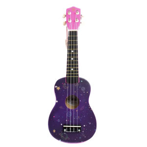Ukelele Sopra Hana Galaxy con cuerdas Aquila+Funda HN-Galaxy