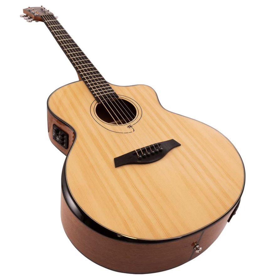 Guitarra Electroacústica Palmer PF-32CEQN - Imagen 3