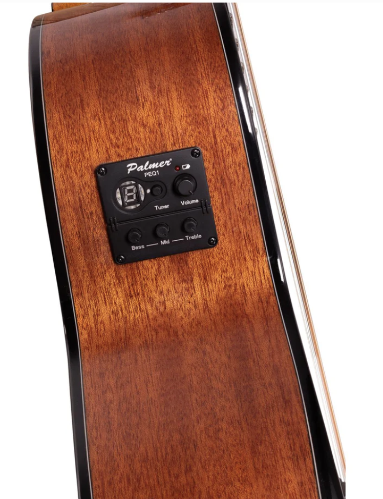 Guitarra Electroacústica Palmer PF-32CEQN - Imagen 4