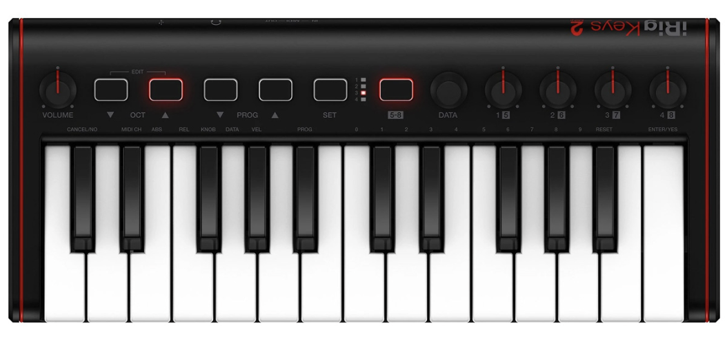 IK Multimedia iRig Keys 2 Mini Controlador MIDI