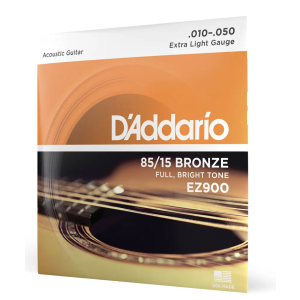 Set Cuerdas Guitarra Acústica 10-50 EZ900 Daddario
