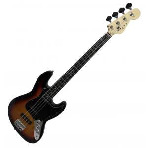 Wotan Frigg-V  Bajo eléctrico de 4 cuerdas Vintage Sunburst