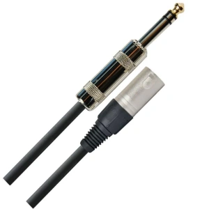 Accuracy Pro Audio MC-0756M Cable XLR Macho a Plug 1/4 TRS 6mts