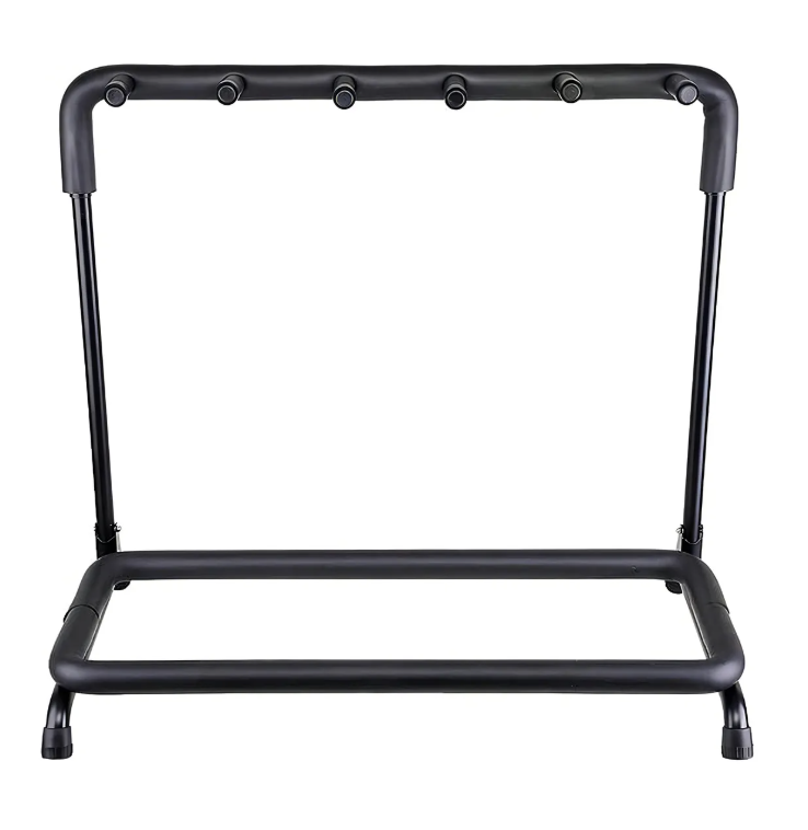Atril Aspor para Guitarras Metálico Plegable 5 Espacios - Imagen 2