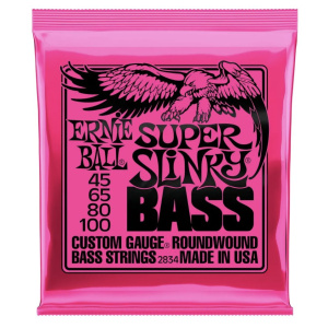 Cuerdas Bajo Eléctrico Super Slinky 45-100 Ernie Ball 2834